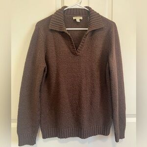 St. John's Bay Chocolate Knit Sweater